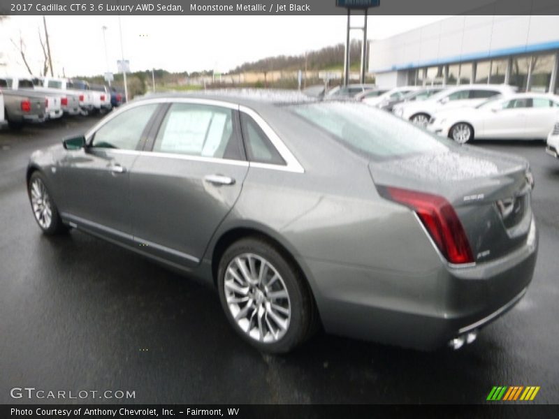 Moonstone Metallic / Jet Black 2017 Cadillac CT6 3.6 Luxury AWD Sedan