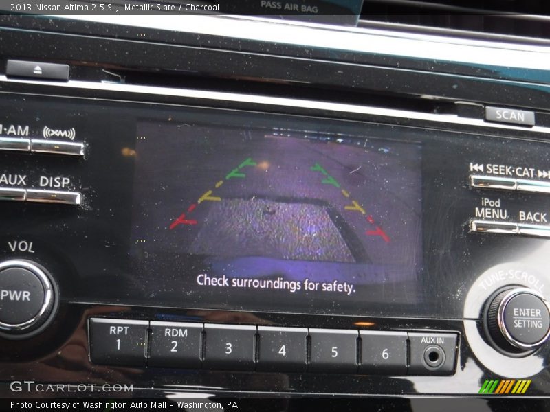 Metallic Slate / Charcoal 2013 Nissan Altima 2.5 SL