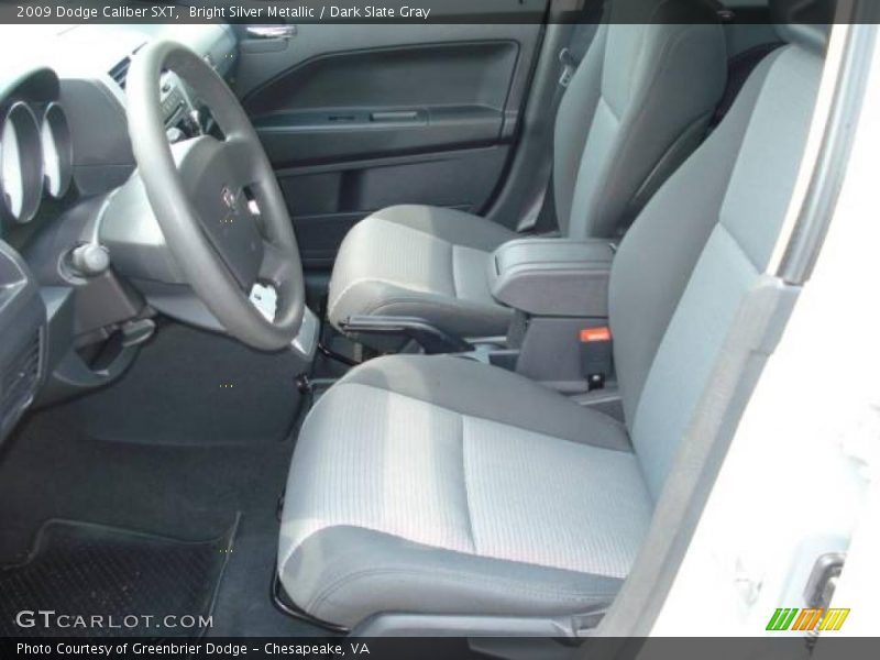 Bright Silver Metallic / Dark Slate Gray 2009 Dodge Caliber SXT