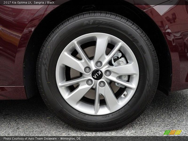 Sangria / Black 2017 Kia Optima LX