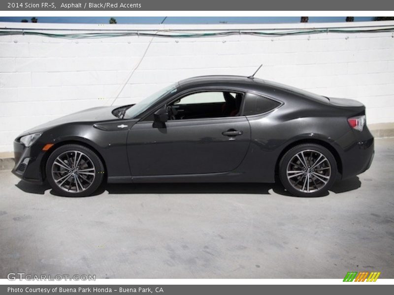 Asphalt / Black/Red Accents 2014 Scion FR-S