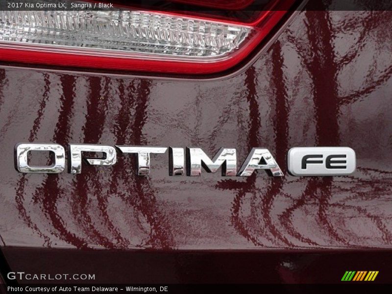 Sangria / Black 2017 Kia Optima LX