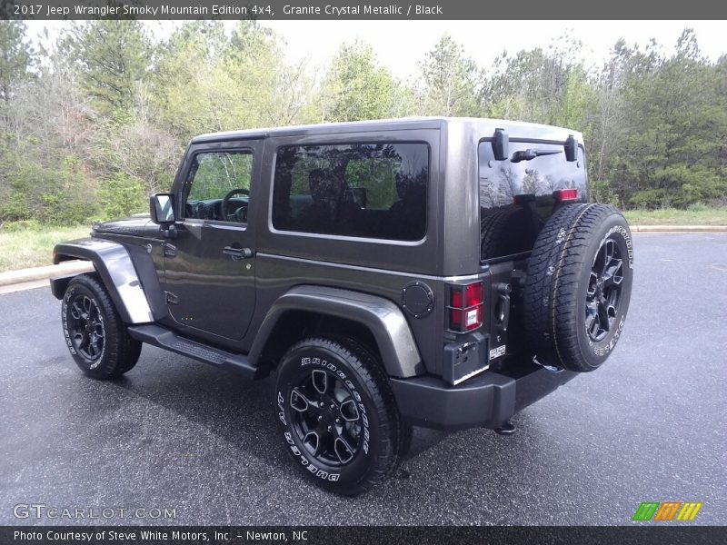 Granite Crystal Metallic / Black 2017 Jeep Wrangler Smoky Mountain Edition 4x4