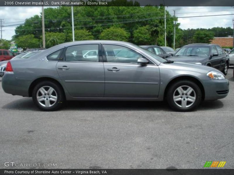 Dark Silver Metallic / Ebony Black 2006 Chevrolet Impala LS