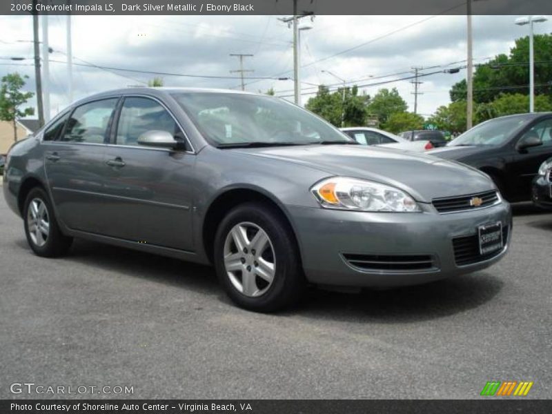 Dark Silver Metallic / Ebony Black 2006 Chevrolet Impala LS