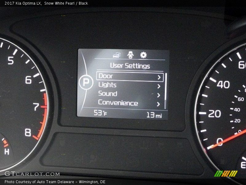 Snow White Pearl / Black 2017 Kia Optima LX