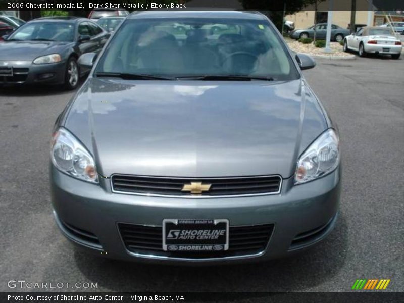 Dark Silver Metallic / Ebony Black 2006 Chevrolet Impala LS