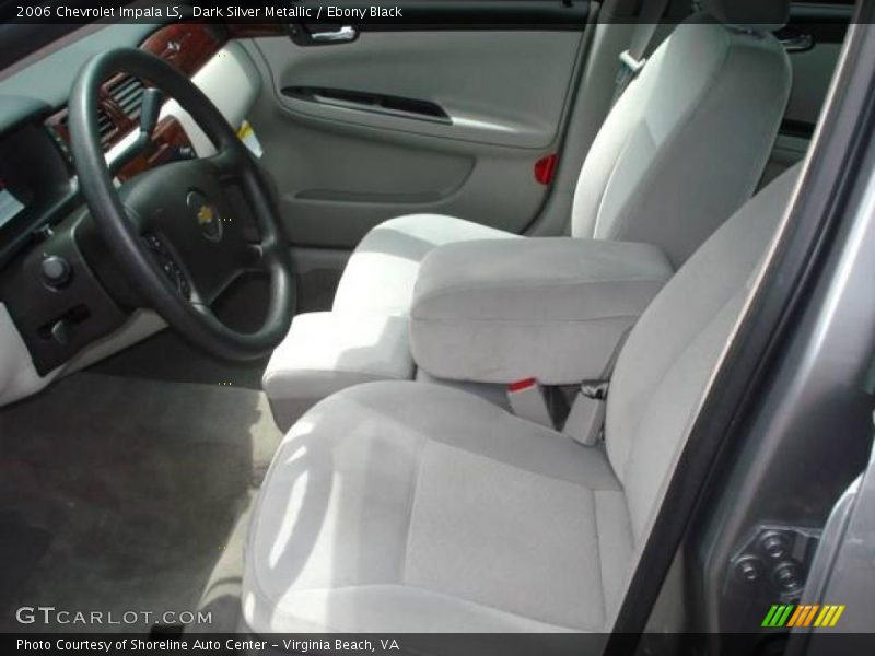 Dark Silver Metallic / Ebony Black 2006 Chevrolet Impala LS