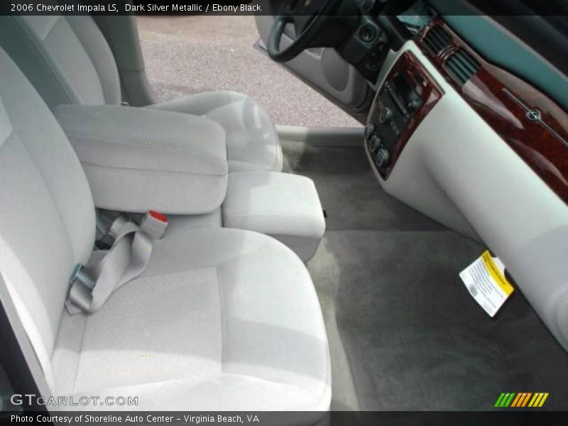 Dark Silver Metallic / Ebony Black 2006 Chevrolet Impala LS