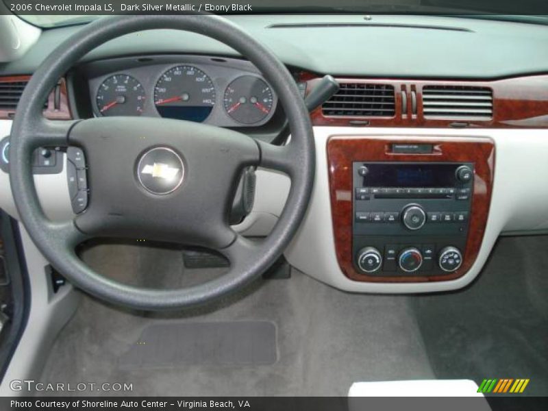 Dark Silver Metallic / Ebony Black 2006 Chevrolet Impala LS