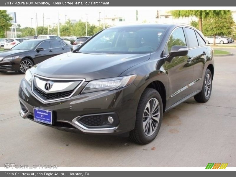 Kona Coffee Metallic / Parchment 2017 Acura RDX Advance