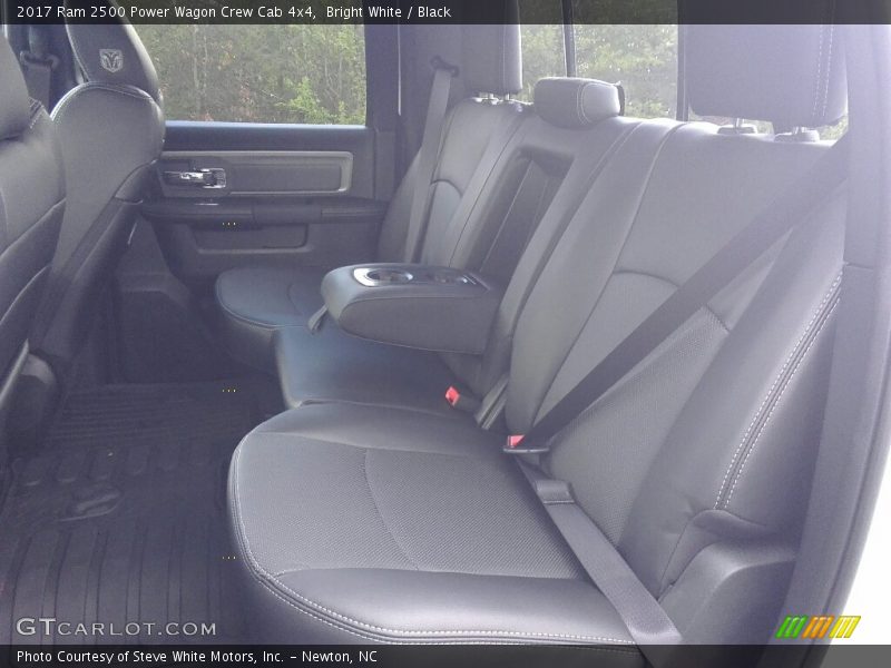 Rear Seat of 2017 2500 Power Wagon Crew Cab 4x4