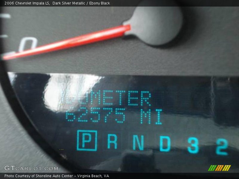 Dark Silver Metallic / Ebony Black 2006 Chevrolet Impala LS