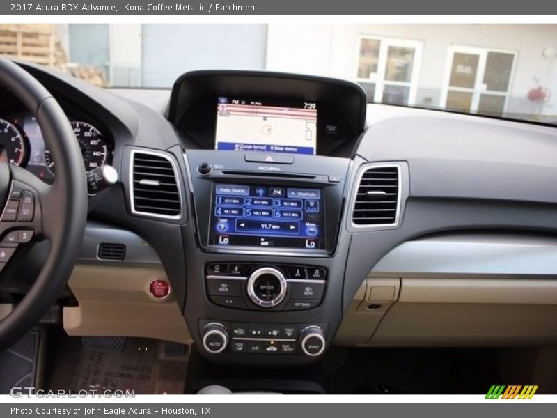 Kona Coffee Metallic / Parchment 2017 Acura RDX Advance
