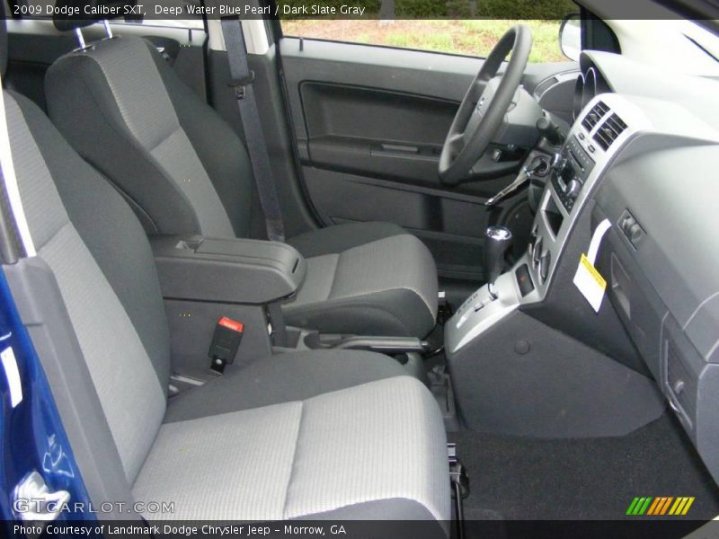 Deep Water Blue Pearl / Dark Slate Gray 2009 Dodge Caliber SXT