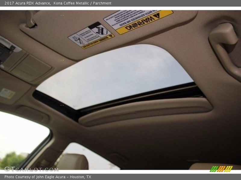 Kona Coffee Metallic / Parchment 2017 Acura RDX Advance