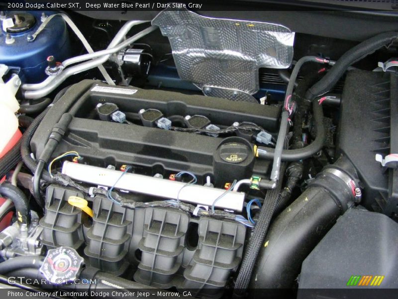 Deep Water Blue Pearl / Dark Slate Gray 2009 Dodge Caliber SXT