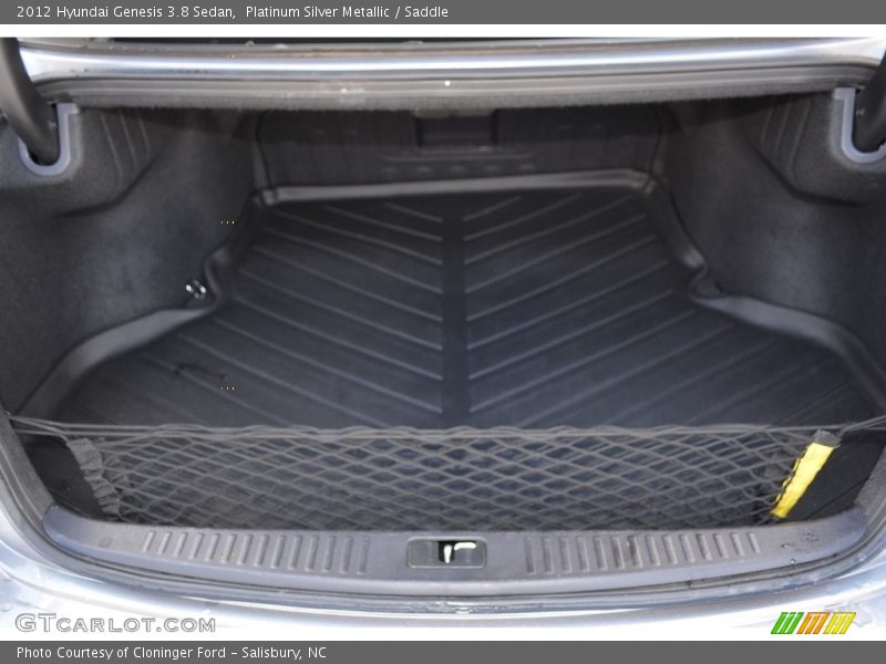 Platinum Silver Metallic / Saddle 2012 Hyundai Genesis 3.8 Sedan