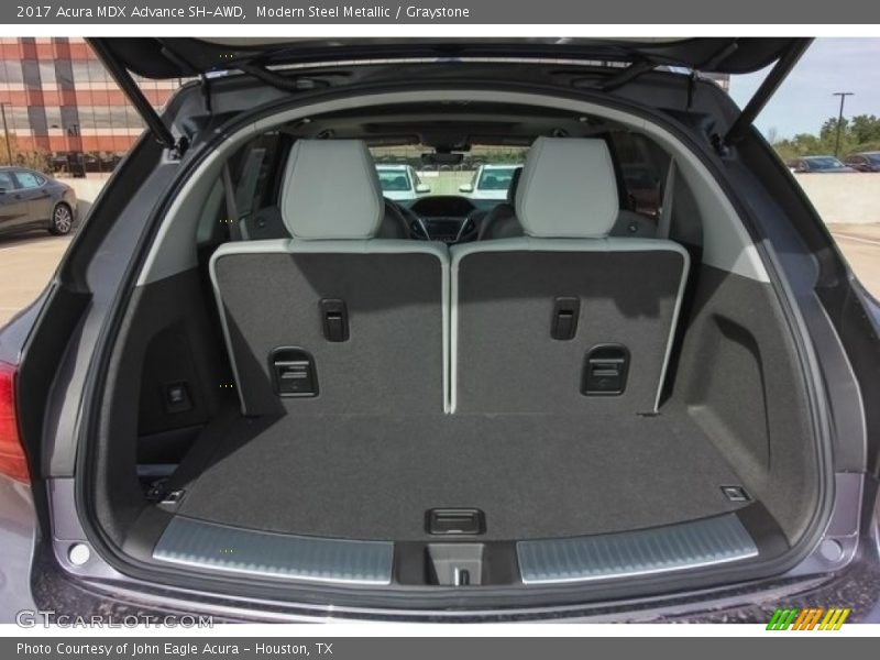 Modern Steel Metallic / Graystone 2017 Acura MDX Advance SH-AWD