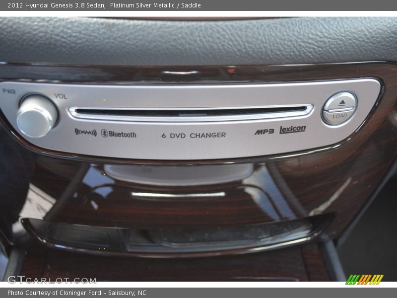 Platinum Silver Metallic / Saddle 2012 Hyundai Genesis 3.8 Sedan