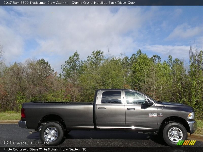 Granite Crystal Metallic / Black/Diesel Gray 2017 Ram 3500 Tradesman Crew Cab 4x4