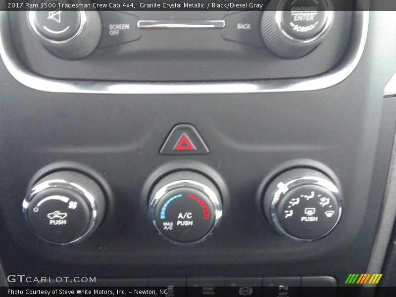 Granite Crystal Metallic / Black/Diesel Gray 2017 Ram 3500 Tradesman Crew Cab 4x4