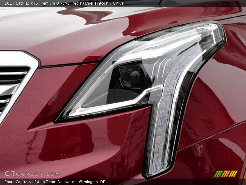Red Passion Tintcoat / Cirrus 2017 Cadillac XT5 Premium Luxury