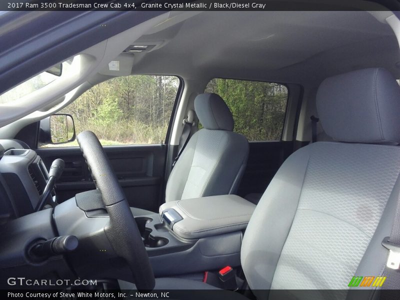 Granite Crystal Metallic / Black/Diesel Gray 2017 Ram 3500 Tradesman Crew Cab 4x4