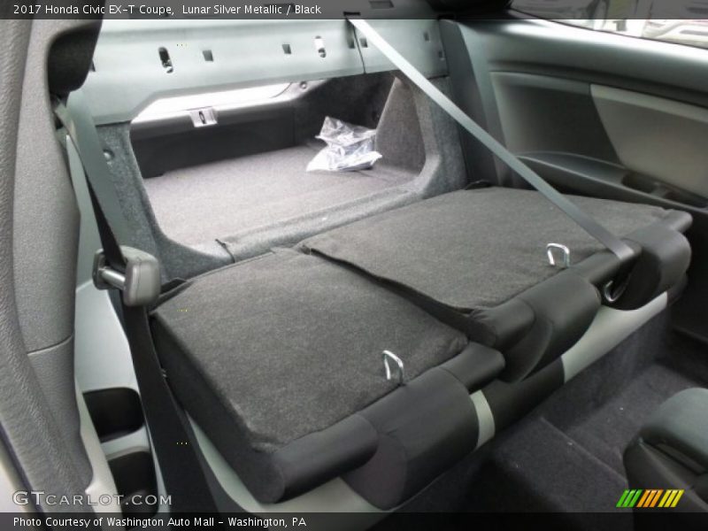 Lunar Silver Metallic / Black 2017 Honda Civic EX-T Coupe