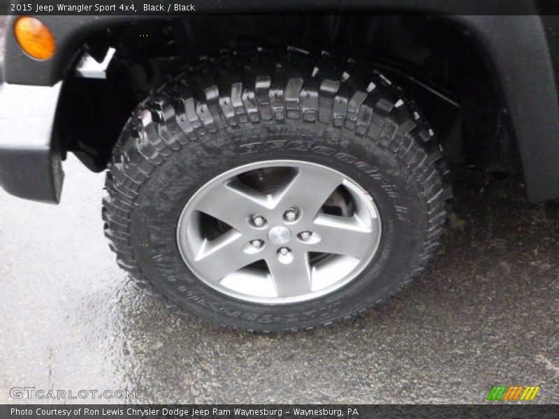Black / Black 2015 Jeep Wrangler Sport 4x4