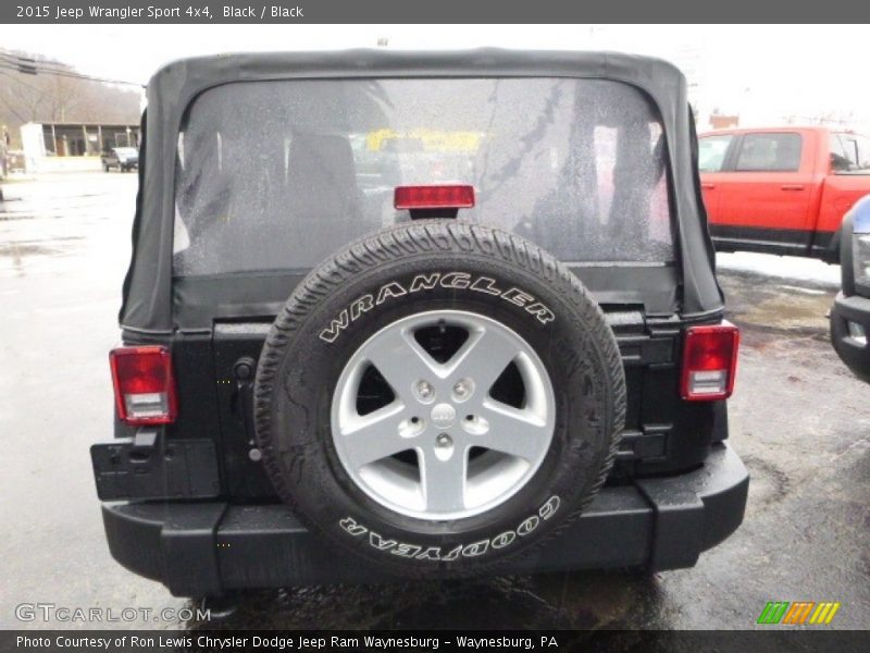 Black / Black 2015 Jeep Wrangler Sport 4x4