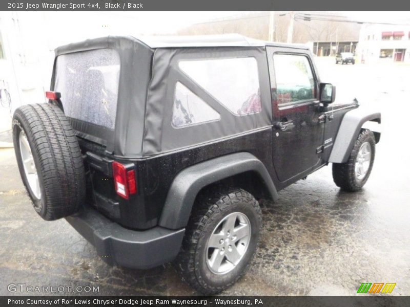 Black / Black 2015 Jeep Wrangler Sport 4x4
