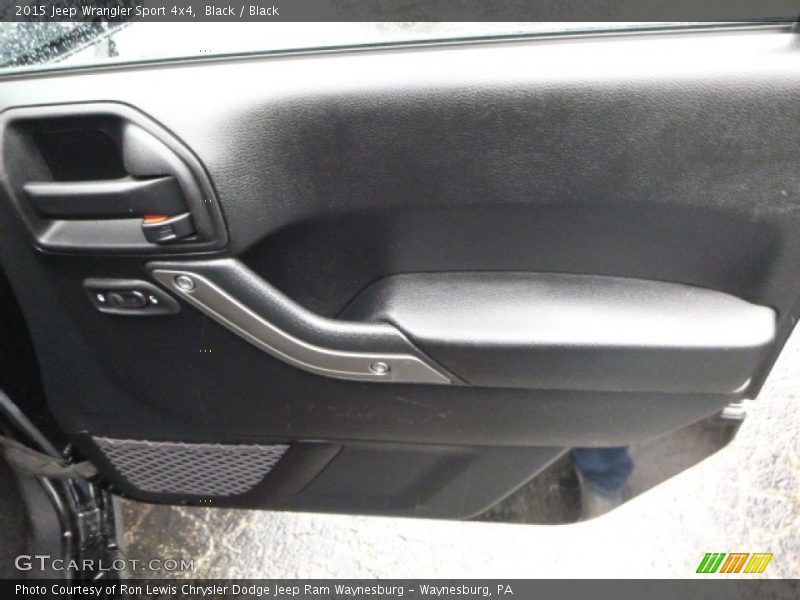 Black / Black 2015 Jeep Wrangler Sport 4x4