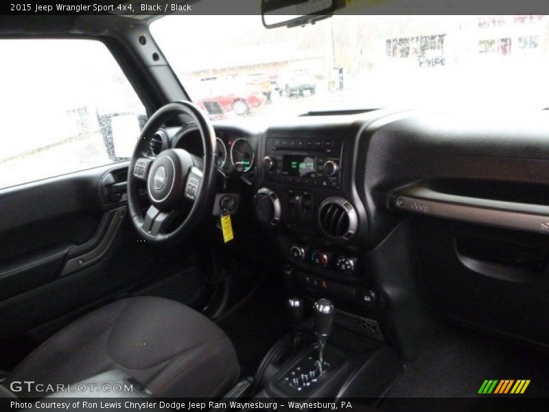 Black / Black 2015 Jeep Wrangler Sport 4x4
