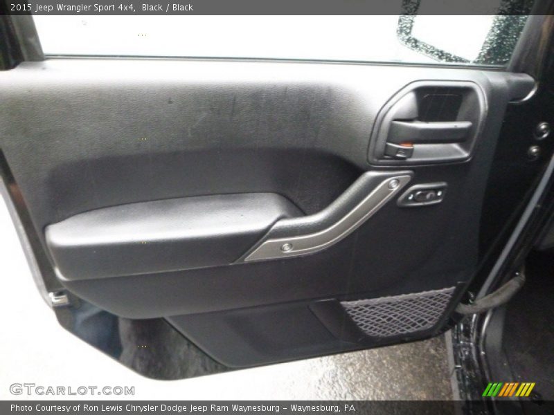Black / Black 2015 Jeep Wrangler Sport 4x4