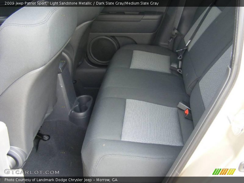Light Sandstone Metallic / Dark Slate Gray/Medium Slate Gray 2009 Jeep Patriot Sport