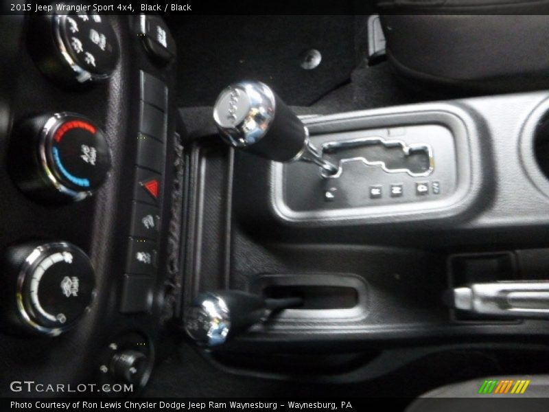 Black / Black 2015 Jeep Wrangler Sport 4x4