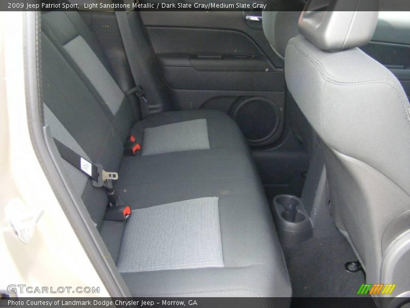 Light Sandstone Metallic / Dark Slate Gray/Medium Slate Gray 2009 Jeep Patriot Sport