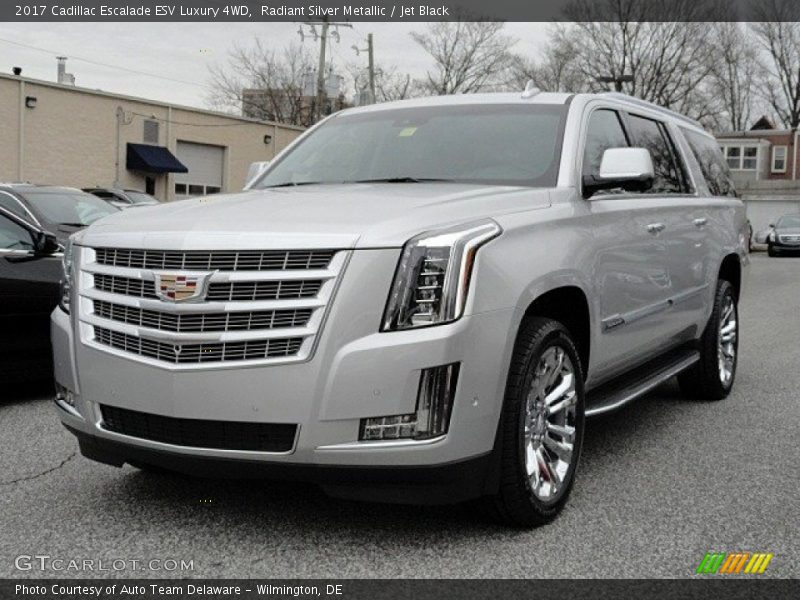 Front 3/4 View of 2017 Escalade ESV Luxury 4WD