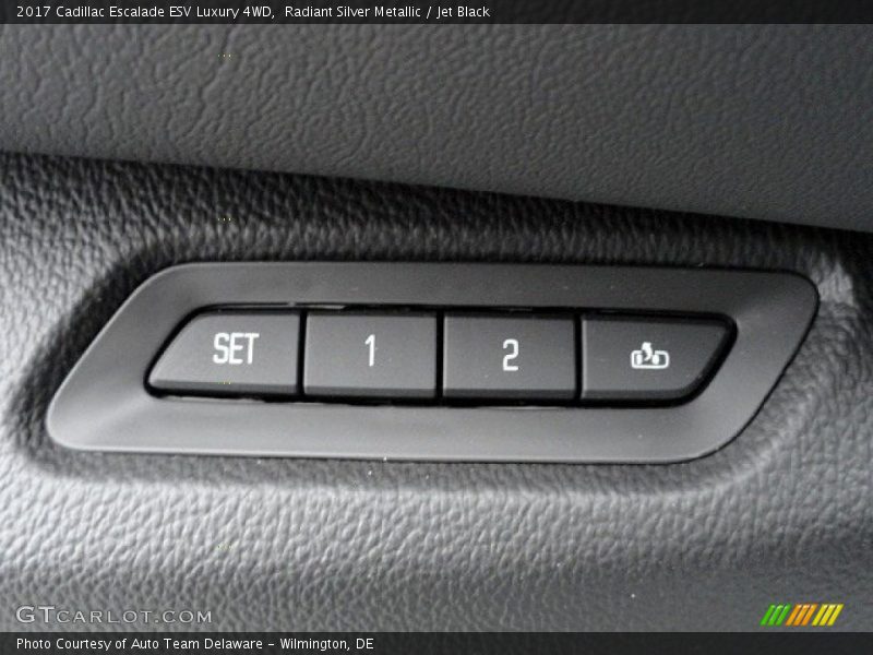 Controls of 2017 Escalade ESV Luxury 4WD