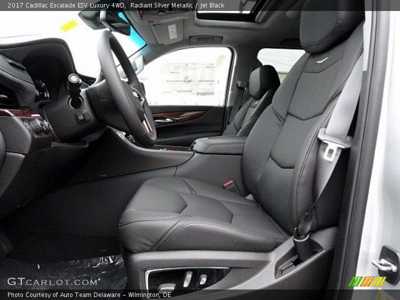 Front Seat of 2017 Escalade ESV Luxury 4WD