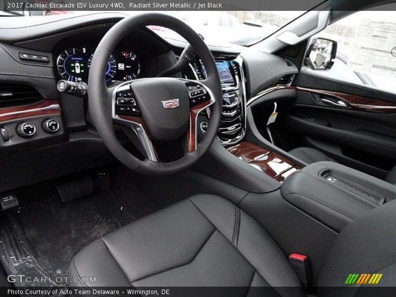  2017 Escalade ESV Luxury 4WD Jet Black Interior