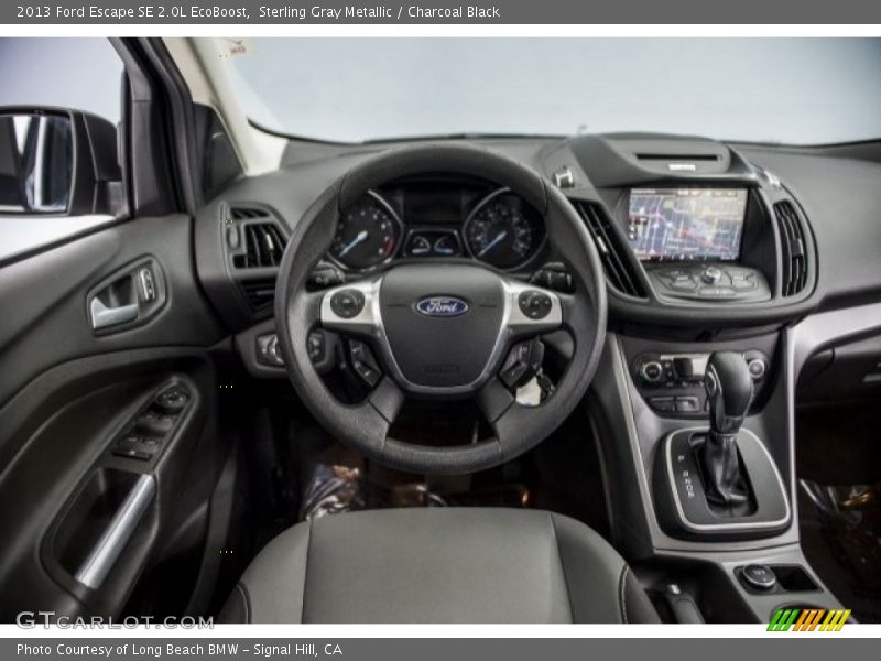 Sterling Gray Metallic / Charcoal Black 2013 Ford Escape SE 2.0L EcoBoost