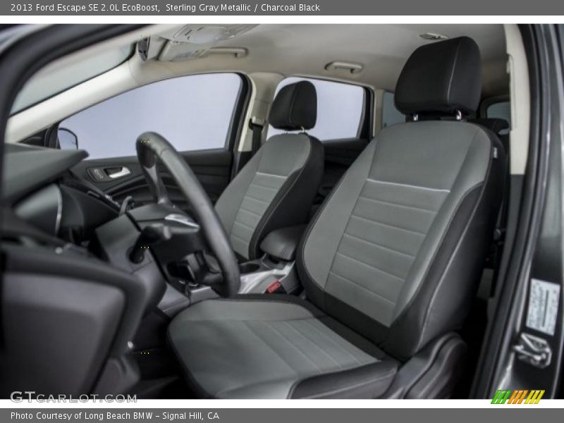 Sterling Gray Metallic / Charcoal Black 2013 Ford Escape SE 2.0L EcoBoost