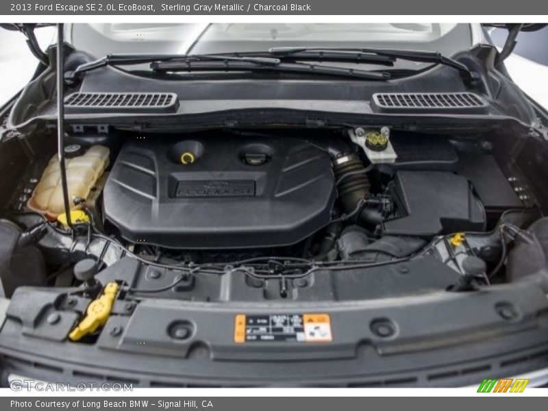 Sterling Gray Metallic / Charcoal Black 2013 Ford Escape SE 2.0L EcoBoost