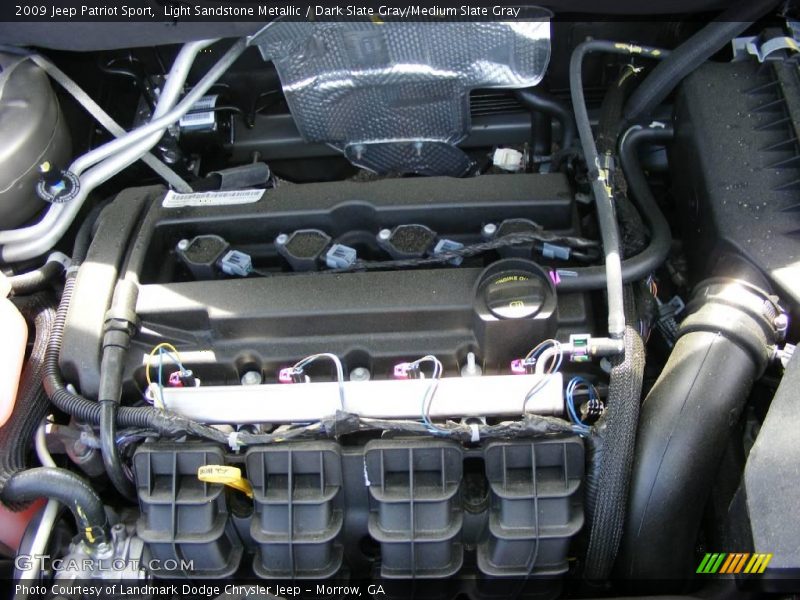 Light Sandstone Metallic / Dark Slate Gray/Medium Slate Gray 2009 Jeep Patriot Sport