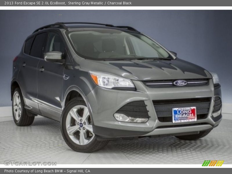 Sterling Gray Metallic / Charcoal Black 2013 Ford Escape SE 2.0L EcoBoost