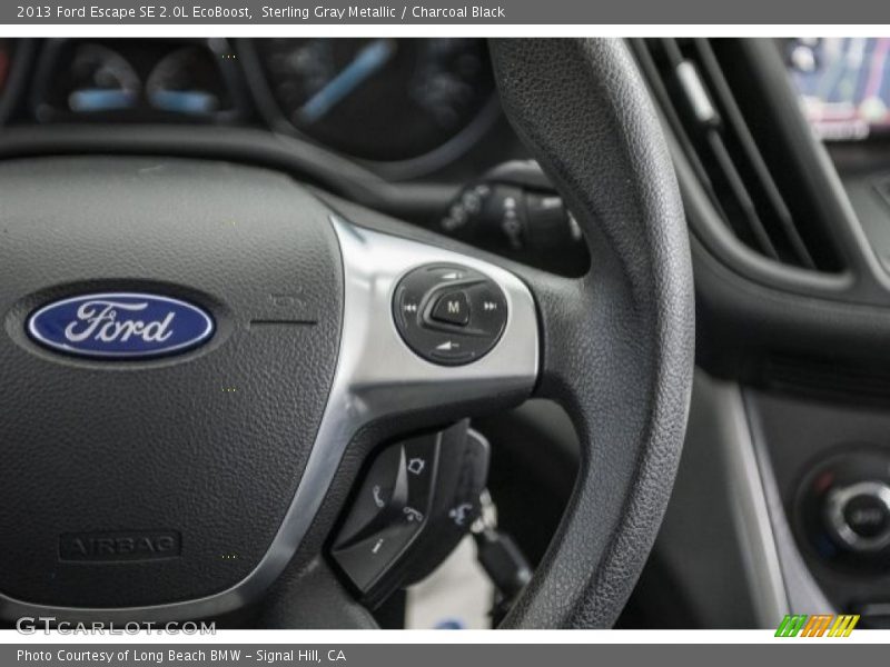 Sterling Gray Metallic / Charcoal Black 2013 Ford Escape SE 2.0L EcoBoost