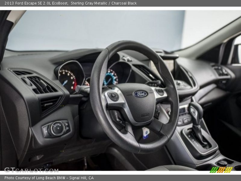 Sterling Gray Metallic / Charcoal Black 2013 Ford Escape SE 2.0L EcoBoost