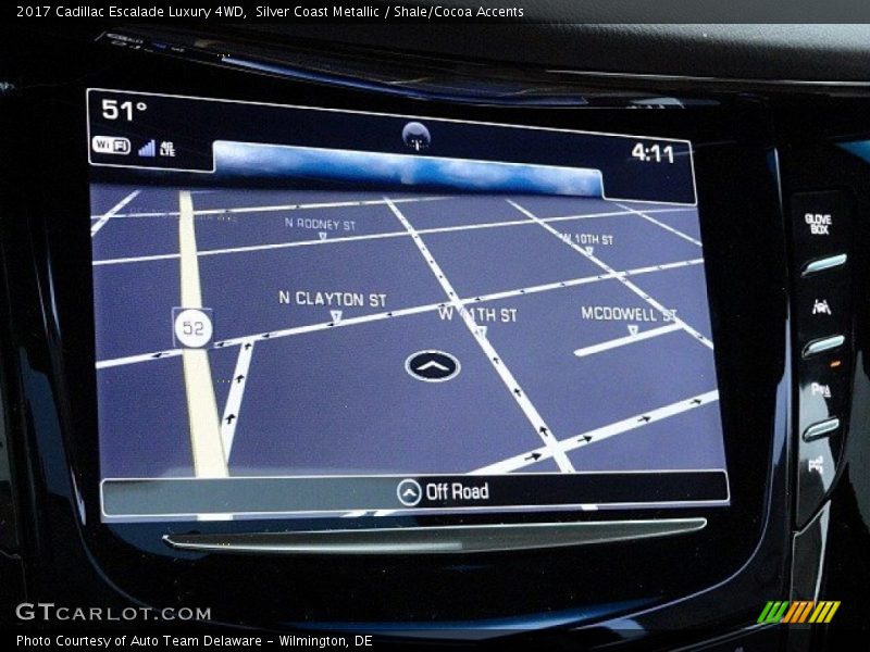 Silver Coast Metallic / Shale/Cocoa Accents 2017 Cadillac Escalade Luxury 4WD